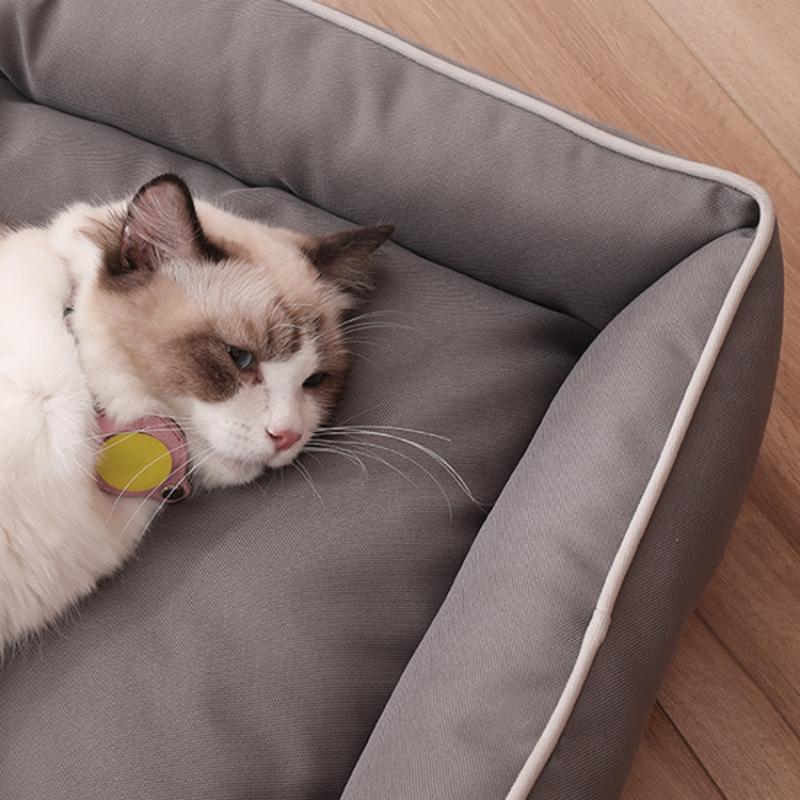 Универсальный коврик для домашних животных Four Seasons, против укусов, кошачье гнездо, собачье гнездо, золотой волос Тедди, утолщенный коврик для кошек и собак, товары для домашних животных, теплая кровать, дом, плюшевый удобный коврик