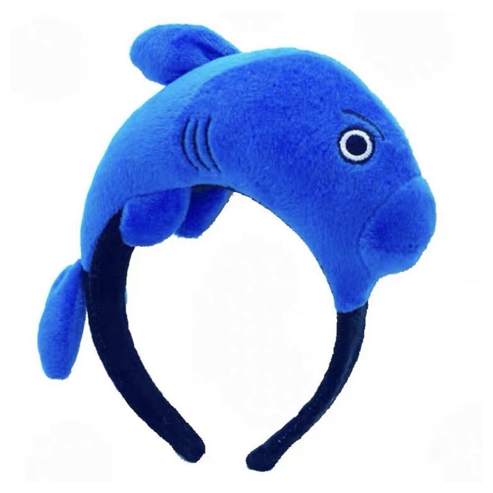 Animal Shark Hairband Cartoon Hair Accessories Novelty Dinosaur Headband Performance Events