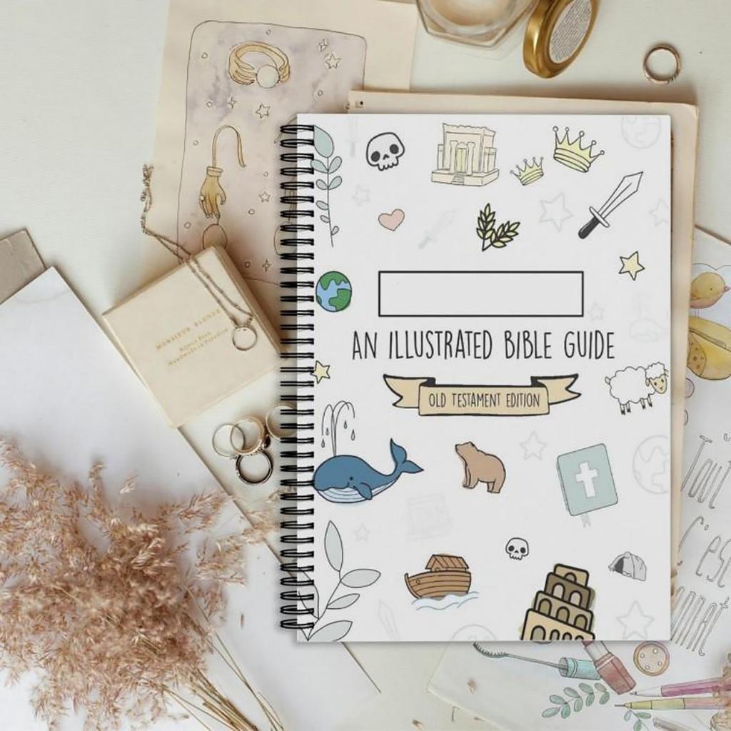 Doodle And Bible Guide, Inspirational Art And Exploration Journal, Creative Tool For Spiritual And Artistic Expression