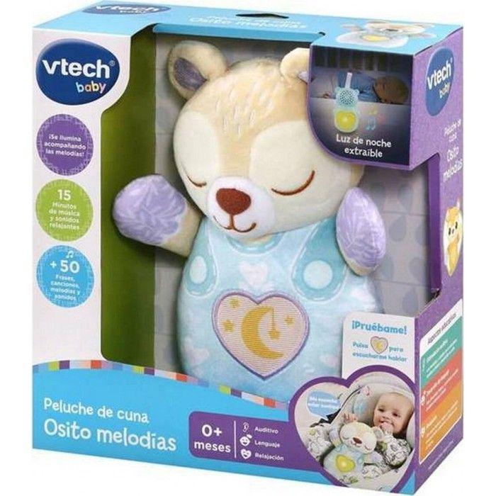 Peluche Cuna Osito Melodias - Vtech - Pour Bébé - Blanc - Mixte