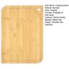 Bamboo Cutting Boards for Kitchen Double-Sided Chopping Board Large Multi-Functional Fruit Cutting Board for Meat Vegetables Charcuterie Board