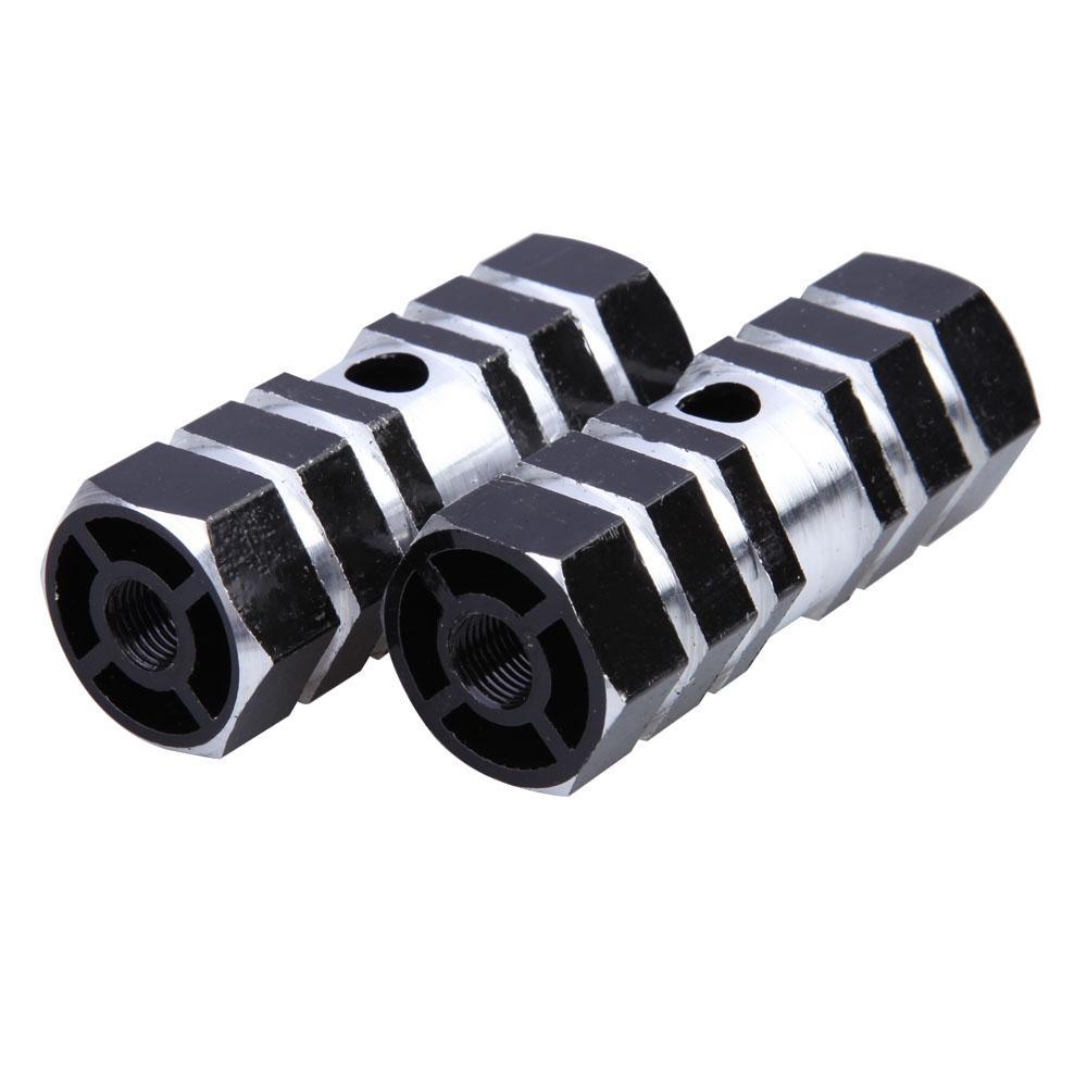 2pcs Axles Aluminum Alloy Stunt Foot Pegs Pedal for Bicycle Cycling