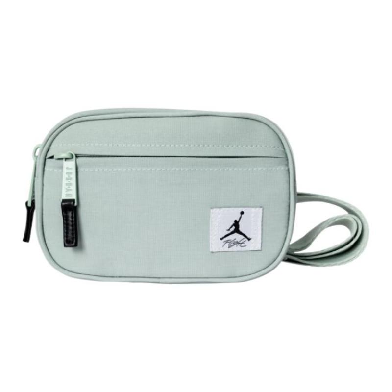 Jordan Полиэстеровая наплечная сумка обычная унисекс цвета хаки Jordan JD2323019GS-001