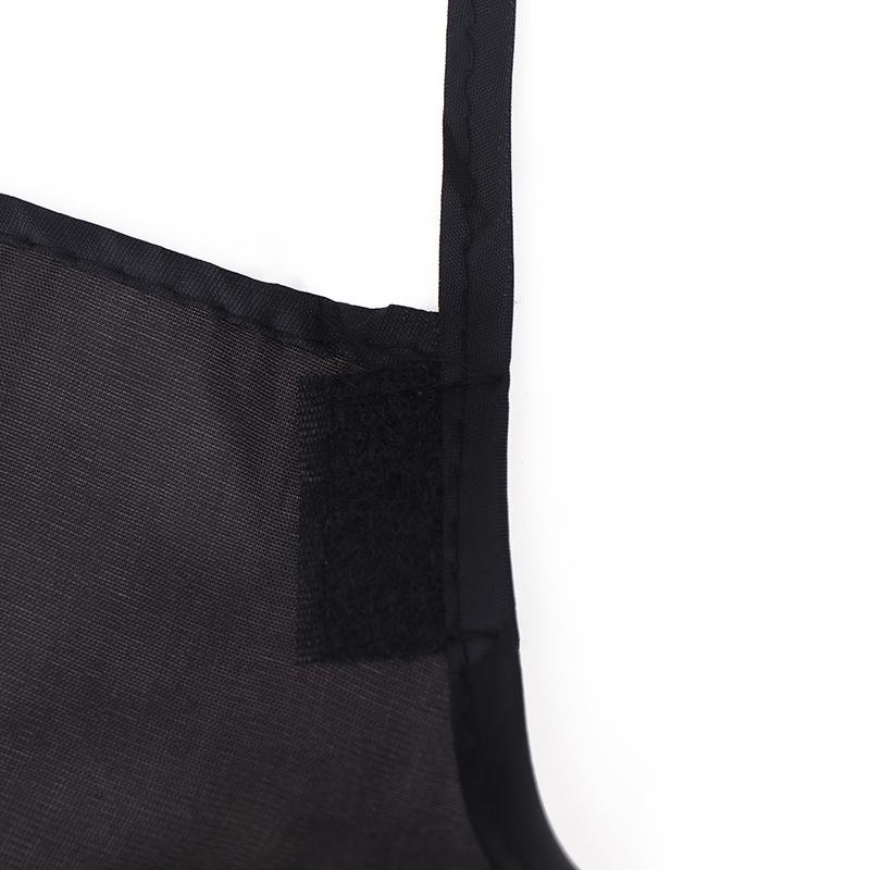 Накидка для стрижки волос Pro Salon Парикмахерская ткань платье Парикмахерская черный водонепроницаемый парикмахерский фартук накидки для стрижки