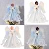 Acrylic Festive Xmas Decoration Angel Fairy Angel Pendant Topper Christmas Tree