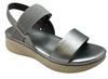 Lightweight Platform Sandals for Silver Large [Croissant] Sandals, Women, CR4603, (902)