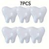 7 шт. Большие шары в виде зубов, шары для вечеринки, ПЭ шары, шары в форме зубов, шары на день рождения, свадебные украшения, бэби шауэр