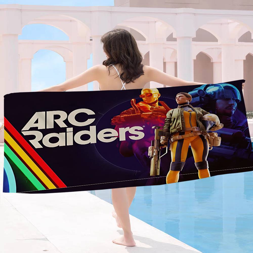 Игровой A-ARC R-Налетчики Микрофибра Печатное Пляжное Полотенце Альпинизм Йога Пляж Плавание Бег Впитывающее Мягкое Полотенце