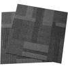 Carpet Tiles Reusable, 24"x 24"Carpet Squares With Padding Attached, Soft Padded Carpet Tiles, Easy Install DIY for Bedroom Living Room (24Tiles,