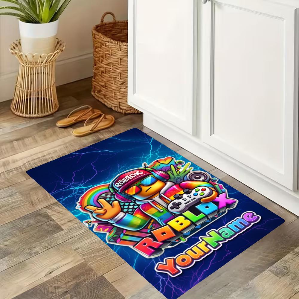 Roblox Customize Your Name Kitchen Rug Runner Rug Laundry Mat Hallway Entryway The Best Gift Choice