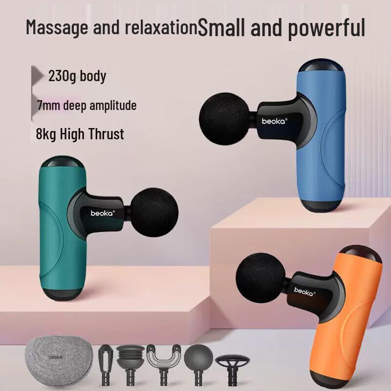Beoka Mini Deep Tissue Muscle Massage Gun CN plug (adapter included)