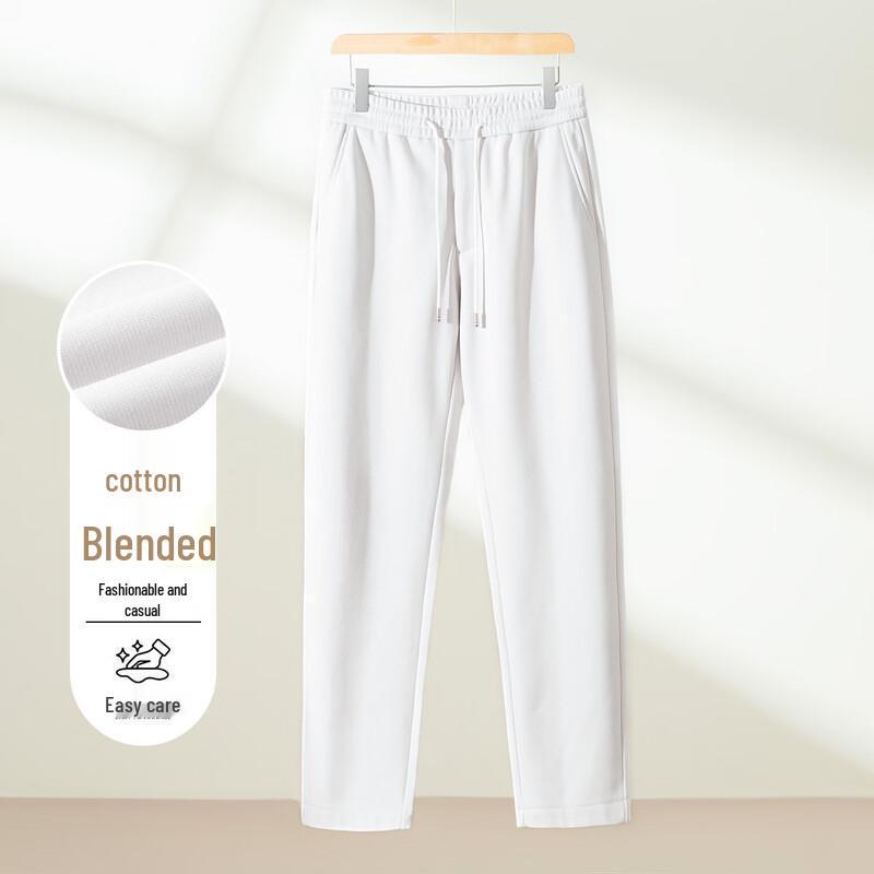 Мужские прямые теплые повседневные брюки Luoz