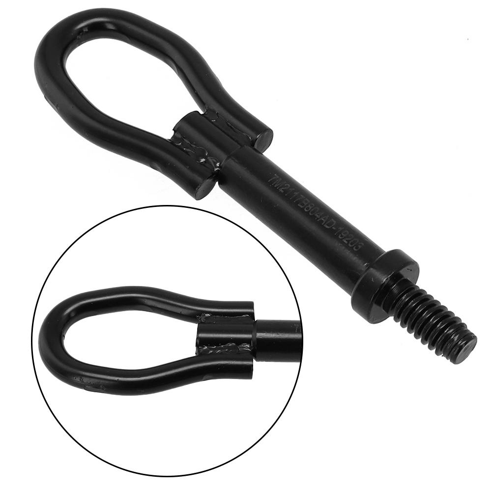 1768868 Towing Eye Hook 6M21-17B804-AD Black Easy Installation