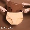 L-2XL Women's Cotton Bikini Underwear Breathable  Seamless Comfort Sports Panties Briefs 40-75KG