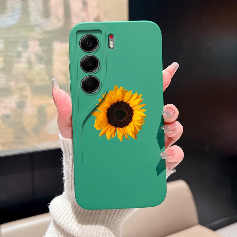 For Tecno Camon 40 Pro 4G 5G Case Cute Sweet Girls Cat Soft Silicone Protective Back Cover For TecnoCamon40 40Pro Fundas Bumper