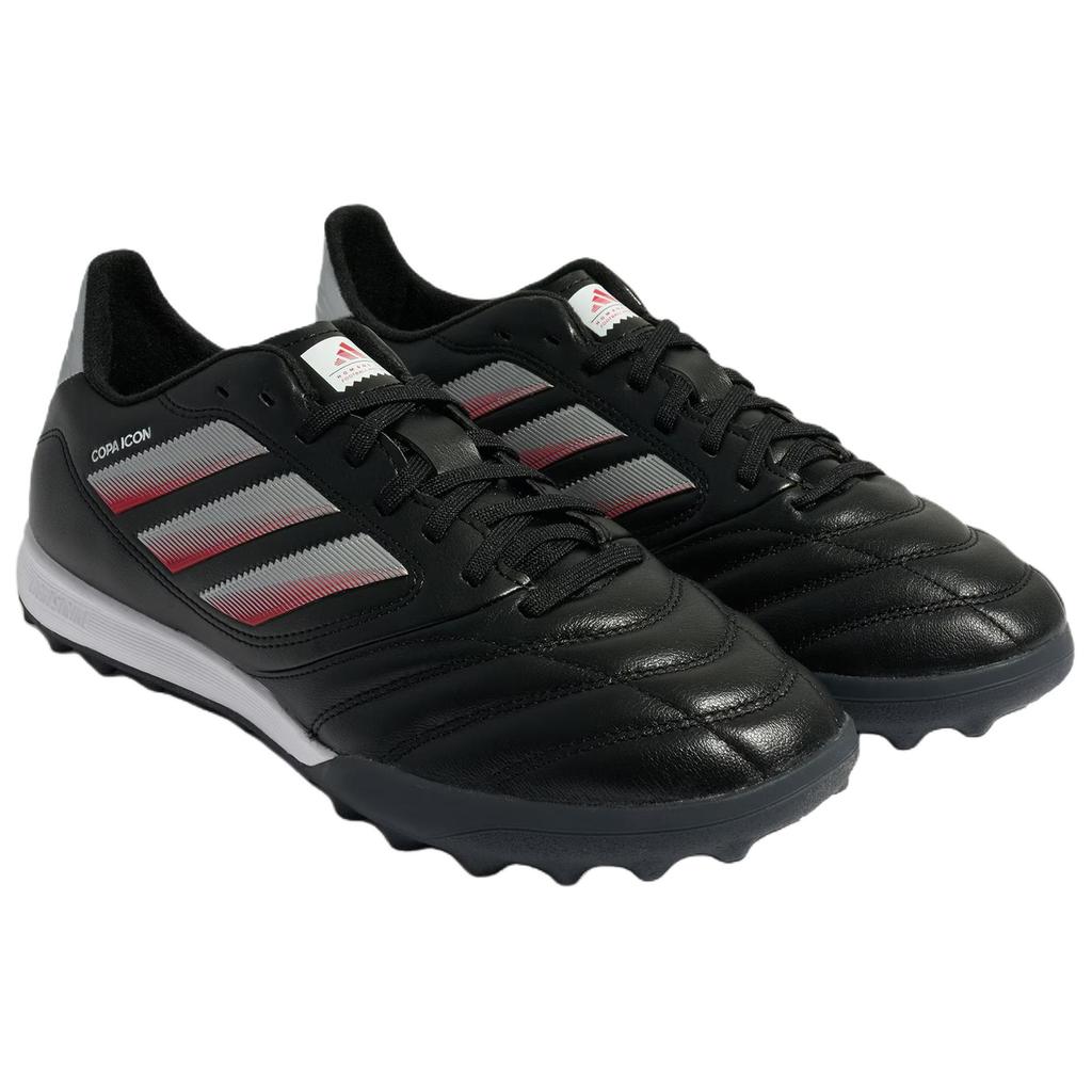 Adidas Copa Icon II Pro Comfortable Lightweight TF (Rubber Studs) Non-Slip Durable Football Shoes Unisex Football Shoes Black JQ8616