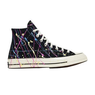 Кеды Chuck Taylor All Star 70 Hi Archive Черный с брызгами краски