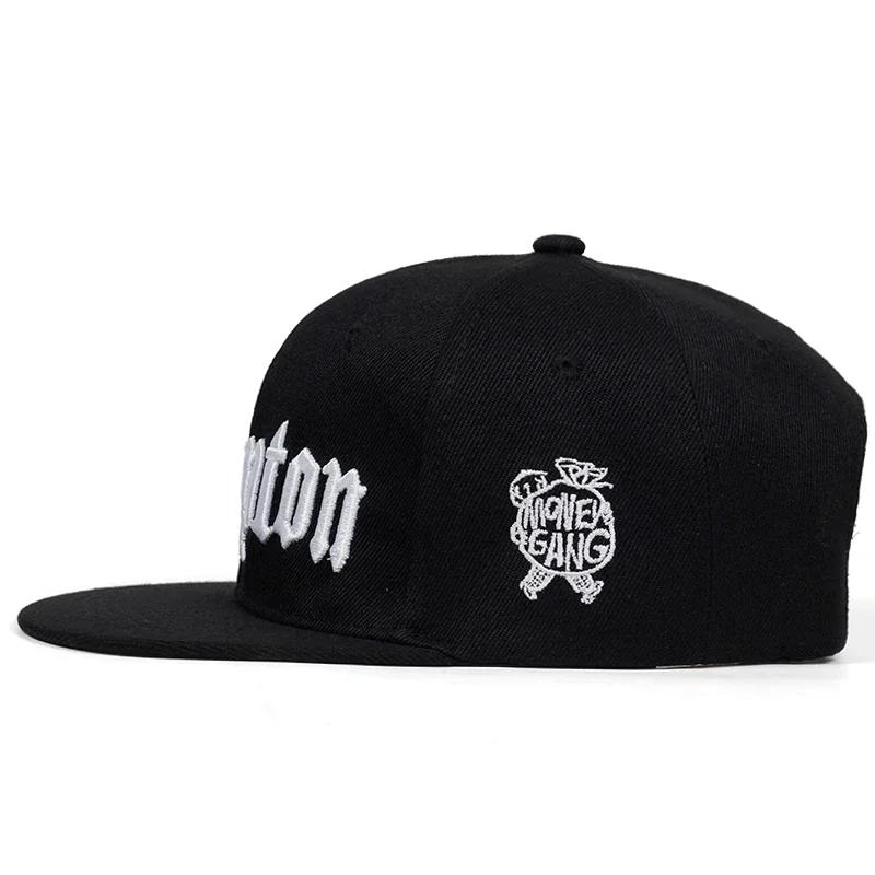 Новые вышитые бейсболки Snapback Bone Fashion Hip Hop бейсболки для мужчин и женщин Регулируемая повседневная кепка Trucker Gorras Головные уборы