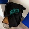 Oversize Unisex Unisex Tshirt City Vibe Fashion Print Streetwear Top Spring Summer Daily Casual Sports Crew Neck Pure Cotton Tees