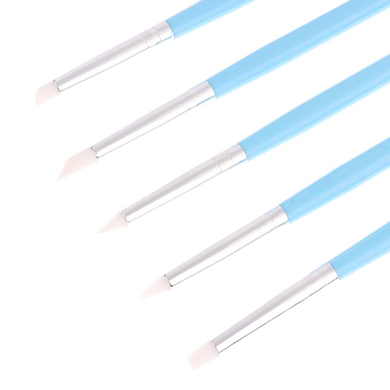 5 шт./компл. нержавеющая сталь двухголовочный инструмент для лепки из полимера и мягкой керамики силиконовые инструменты для моделирования искусства формовщики