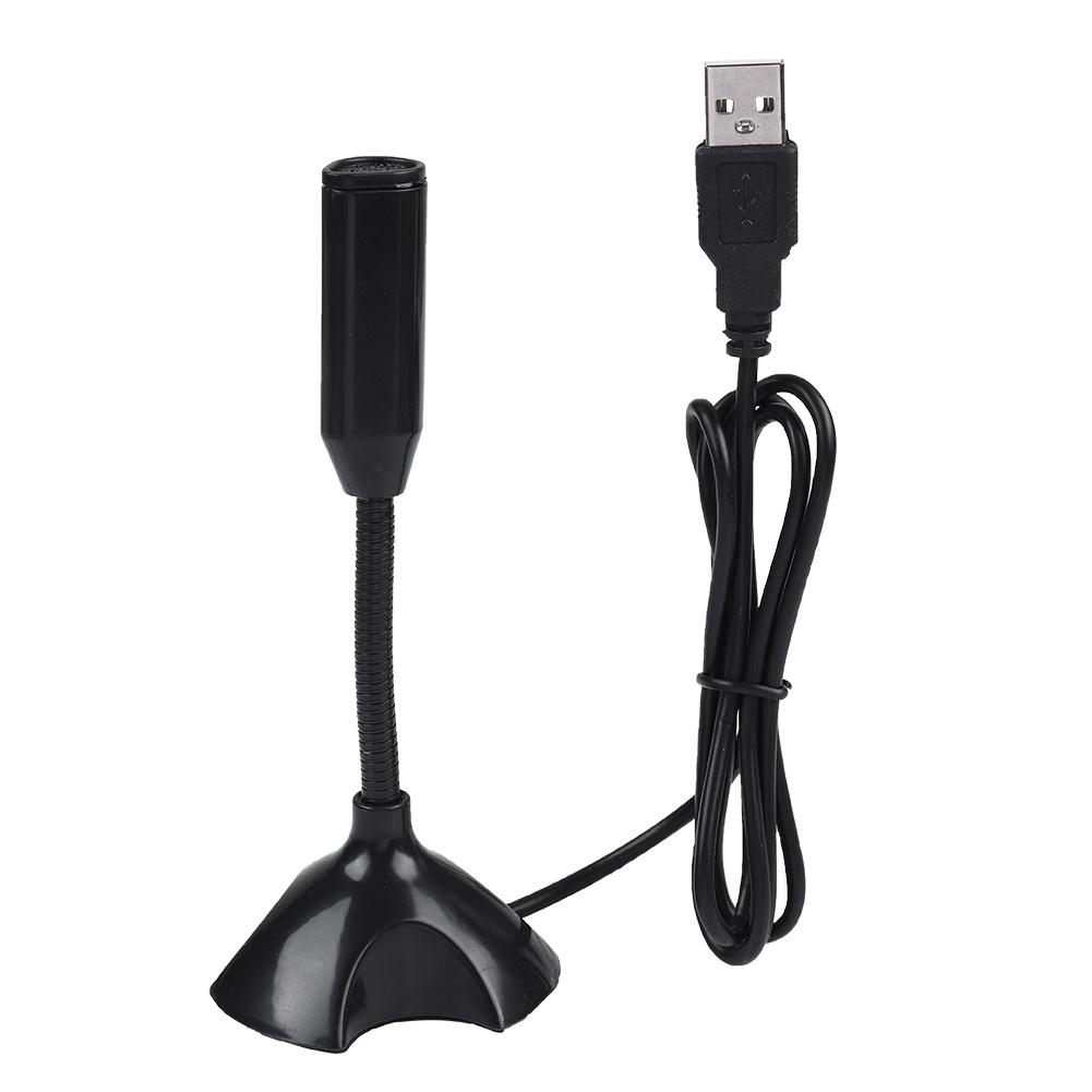 Мини конденсаторный USB 2.0 микрофон гибкая настольная подставка микрофон для ПК ноутбука