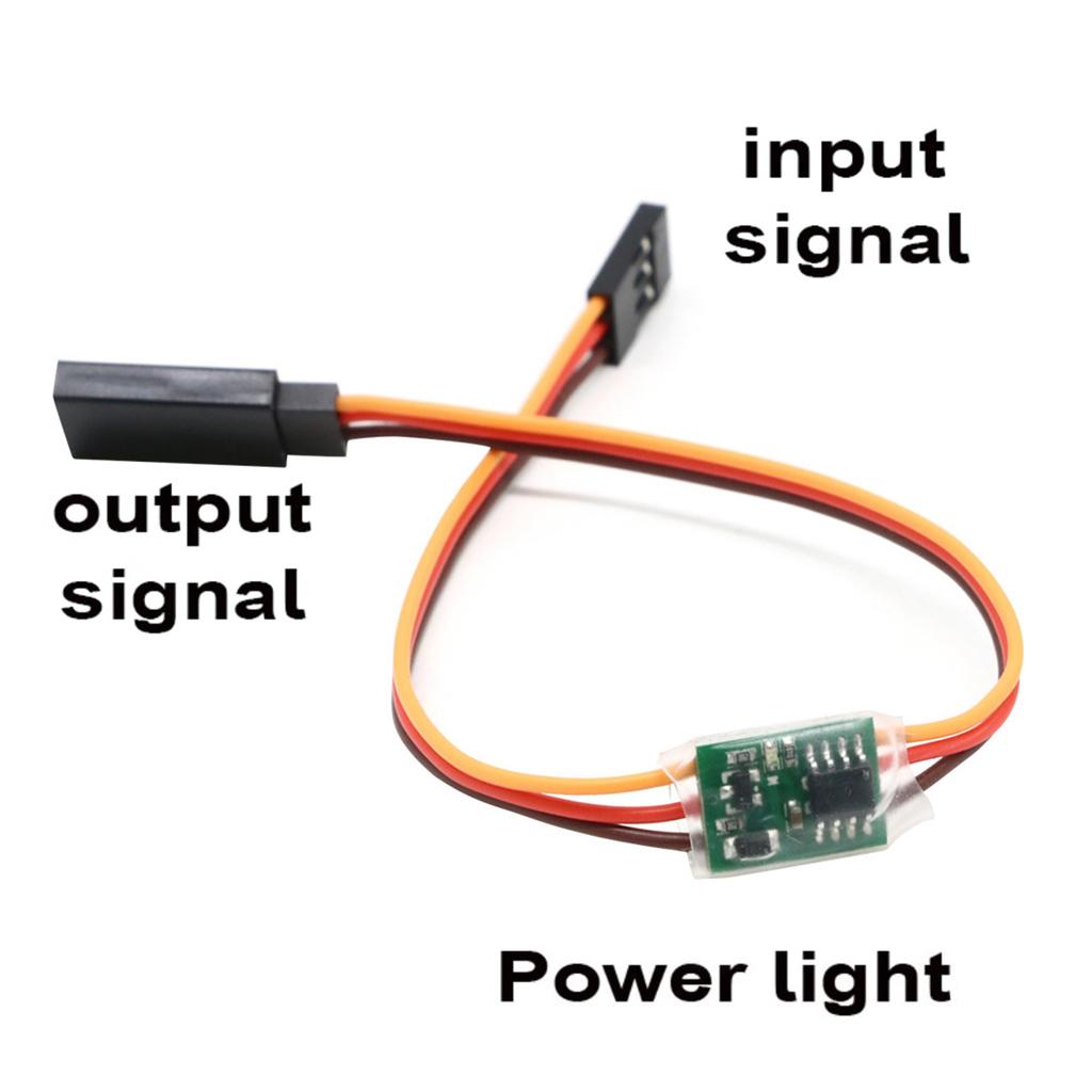 Усилитель сигнала сервопривода PPM/PWM, расширитель сигнала рулевого механизма на 180 градусов, удлинитель 3 В-16 В для гоночного дрона с дистанционным управлением - своими руками