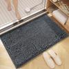 Solid Color Bathroom Absorbent Chenille Floor Mat Bathroom Door Mat Bathroom Non-slip Mat Toilet Door Blanket