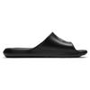 Nike Victori One Slide Polka Swoosh - Черные мужские кроссовки белые CZ5478-001