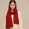 Shop Autumn and Winter New Cashmere Knitted Twisted Scarf Warm Fashionable Elegant Style Scarf