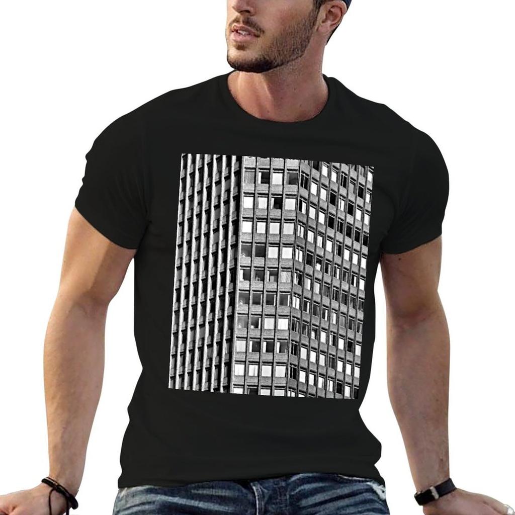 Office Block II T-Shirt t shirts designer anime t shirts oversize cotton t shirts man 100% T-sh