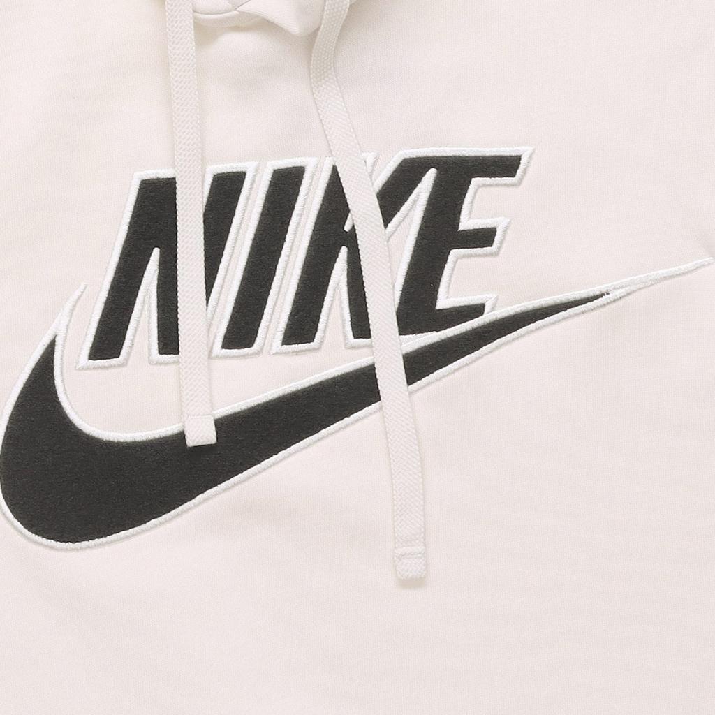 Nike Толстовки Мужские Белые С Капюшоном Средней Посадки Обычные DX1518-030