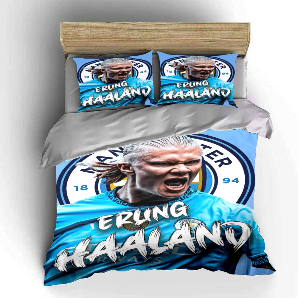 Football-Themed Bedding Set Bedding Duvet Cover Set Duvet Cover Pillowcases Home Decor (1 * Duvet Cover 2 * Pillowcases, without duvet insert)