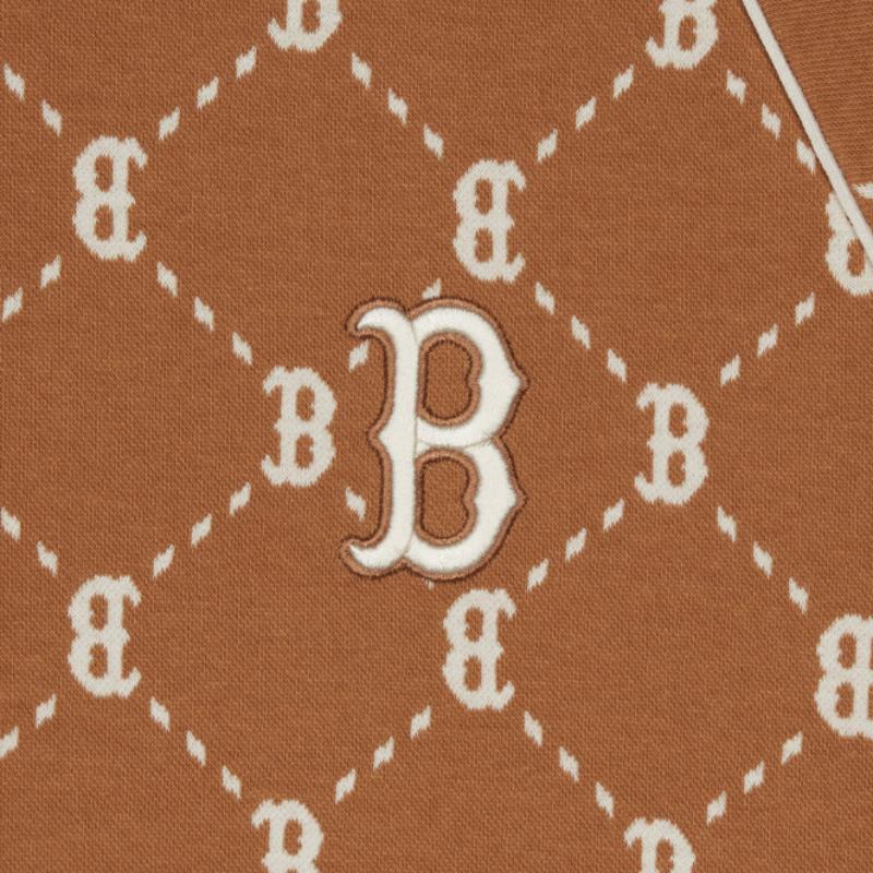 Новый свитшот MLB Boston Red Sox Унисекс Верблюжий 3AMTM0144-43CAS