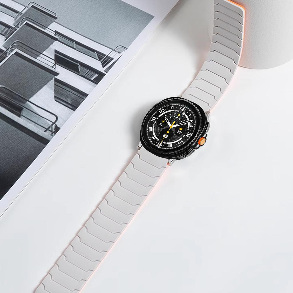 Магнитный ремешок для Samsung Galaxy Watch 8 44мм 40мм Силиконовый ремешок-петля Запасной браслет для Watch8 Classic 46мм Аксессуары