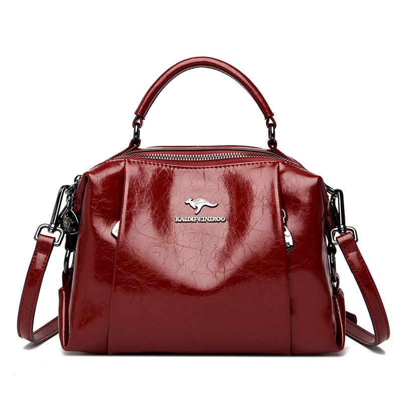 Женские кожаные сумки через плечо Сумки-мессенджеры Роскошные дизайнерские сумки высокого качества Новые женские сумки