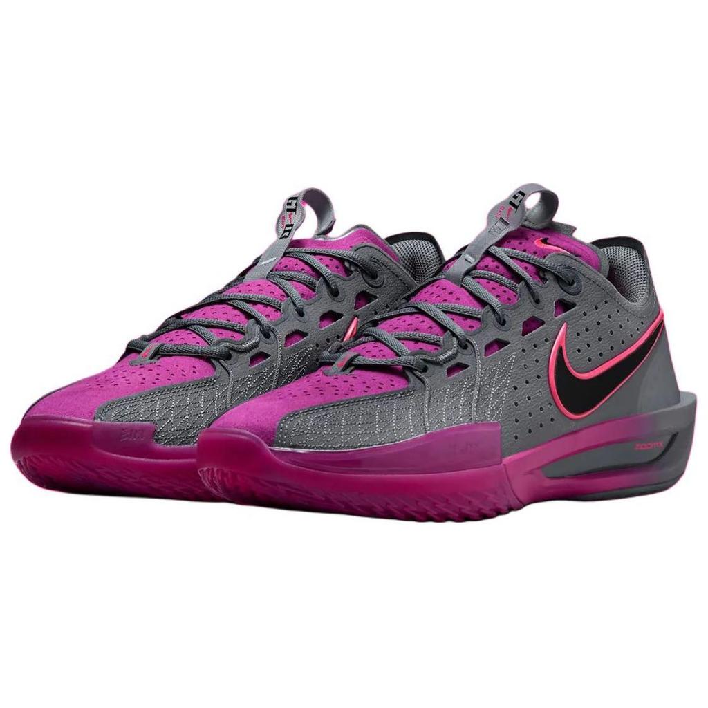 Nike Air Zoom Gt Cut 3 Smoke Grey Hot Fuchsia Sneakers Casual DV2913-006