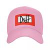 Классическая бейсболка Duff Beer для женщин унисекс, персонализированная регулируемая шляпа унисекс для папы, летние шапки, кепки Snapback
