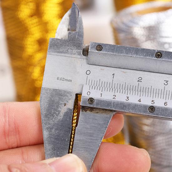 1 рулон упаковочного шнура. Стильная полиэфирная полая надежная веревка широкого применения для поделок.