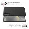 For Samsung Galaxy S24 FE Case Cloth Texture Anti-Scratch Protective PC Phone Cover