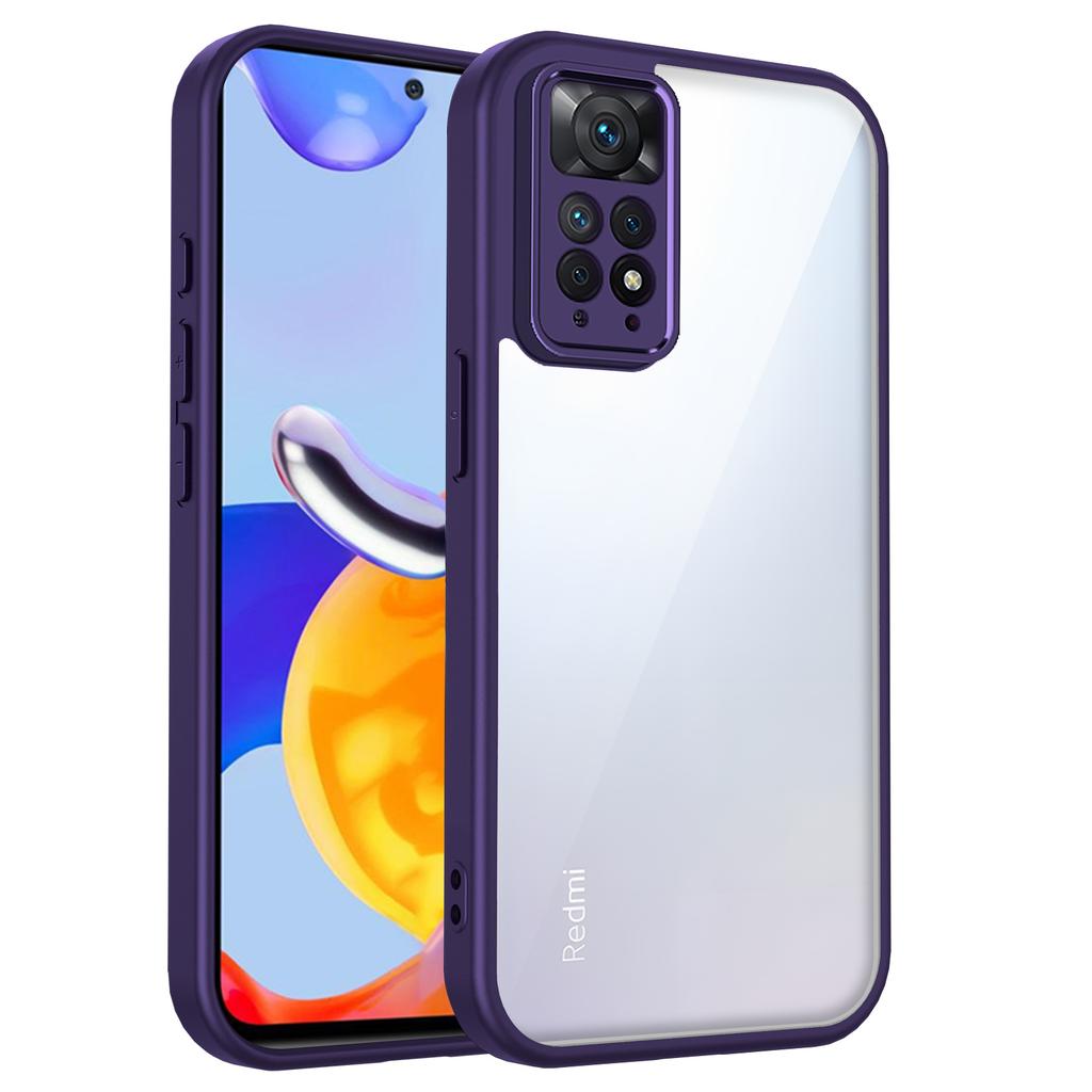 EUCAGR Чехол для Xiaomi Redmi Note 11 Pro 4G 5G с воздушной подушкой, силиконовый бампер, матовая задняя крышка, жесткий чехол для телефона для Redmi Note 11Pro
