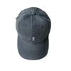 26ssqc Angpao men's and women's retro soft-top baseball cap with letter embroidery, wide brim for sun protection and face coverage