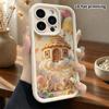 Phone Case: 2D flat, suitable for iPhone 18 17 16 15 14 13 12Pro protective case, hot air balloon cabin, perfect Christmas and Halloween holiday gift