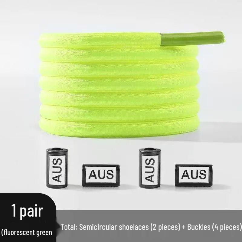 Эластичные шнурки без завязывания с металлической пряжкой - Легкие ленивые шнурки AUS