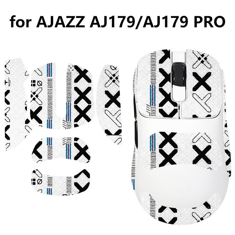 Противоскользящая наклейка на мышку для скейтборда Ajazz Aj179/Aj179 Pro Gaming Mouse для киберспорта, компьютерного геймера, нескользящая, впитывающая пот