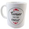[P8499] - Ceramic Mug 'Messages' (Forever In My Heart)