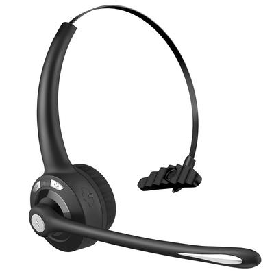 ShinePick Bluetooth Одиночная Bluetooth гарнитура для видеозвонков Skype, Совместимая с ПК, Гарнитура для уха, Звонки hands-free, Музыка, Микрофон с шумоподавлением,