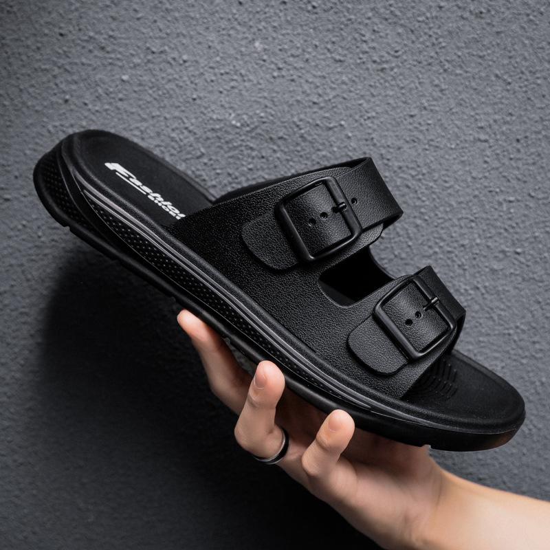 Домашние мужские тапочки Модные тенденции Мужские тапочки для выхода Летние сандалии для мальчиков для дома и улицы Пляжная обувь