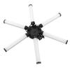 26-дюймовая светодиодная кольцевая лампа Star Ring Light 54W 15V 4A 420 светодиодных бусин Съемная световая панель Заполняющий свет для видео в прямом эфире