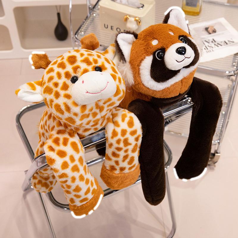 Милая милая утяжеленная животная кукла-игрушка из плюша Енот Коала Динозавр Жираф Тряпичная кукла