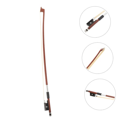 Abaodam Violin Bow, 1/16 Scale Violin Bow, Picasso Guitar Bow, Violin Bow Hair, Convenient Violin Bow, Balanced Bow, Wood